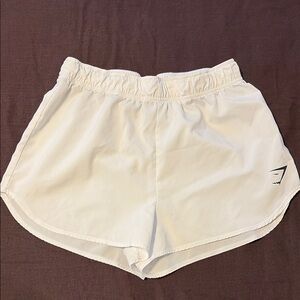 Gymshark White Women's Athletic Shorts